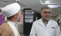 با هماهنگی واحد حراست و واحد مددکاری بیمارستان